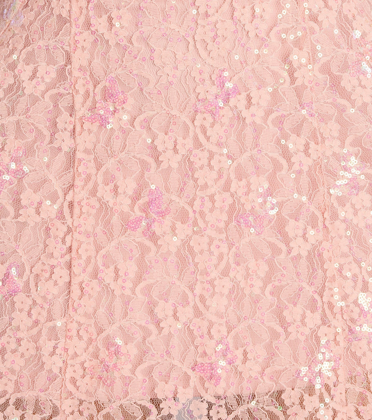 Whimsical Sparkle Butterfly Sequin Lace-Up Skater Dress