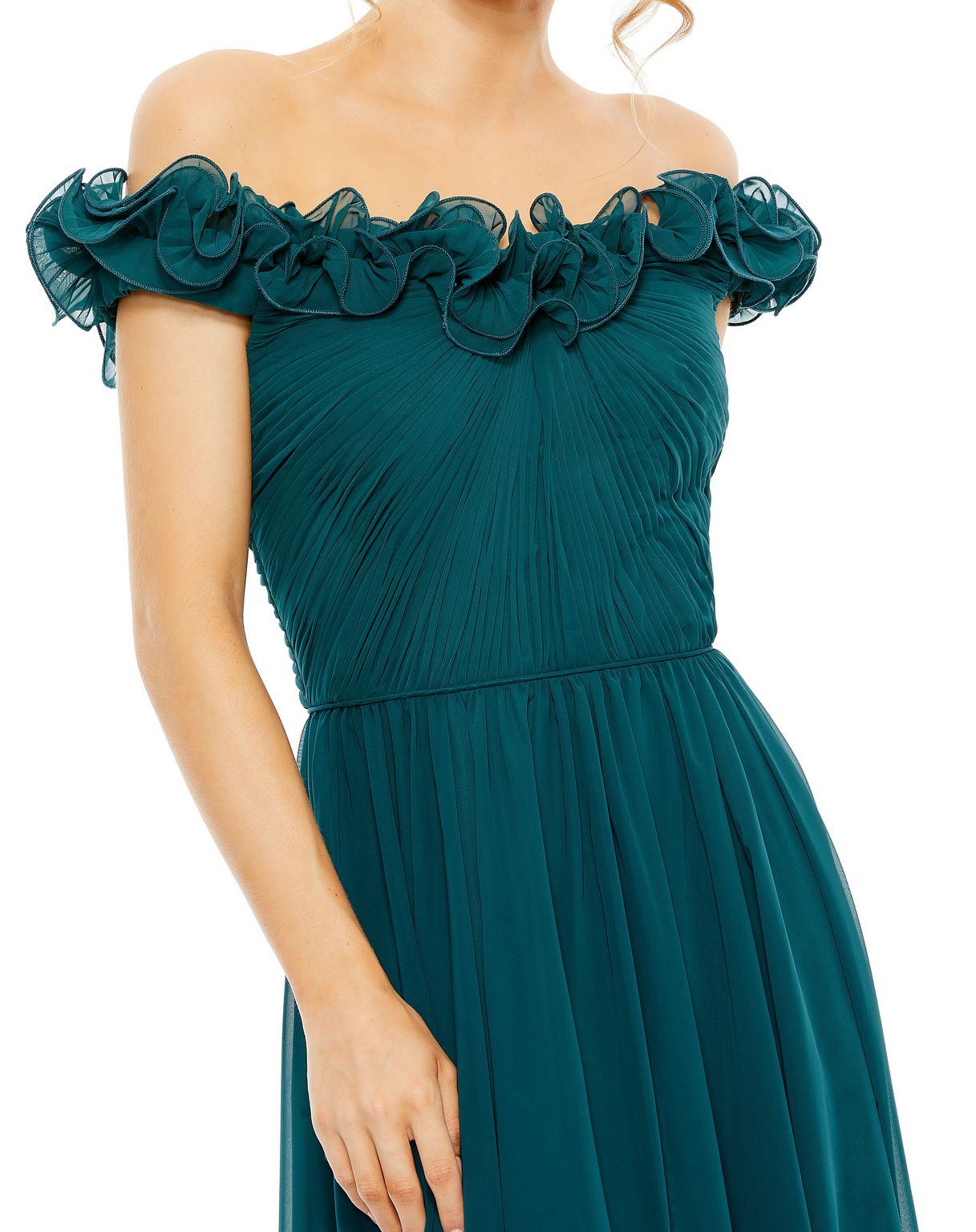 Ruffled Formal Evening Long Dress Ruffled Evening Long Mac Duggal 11591