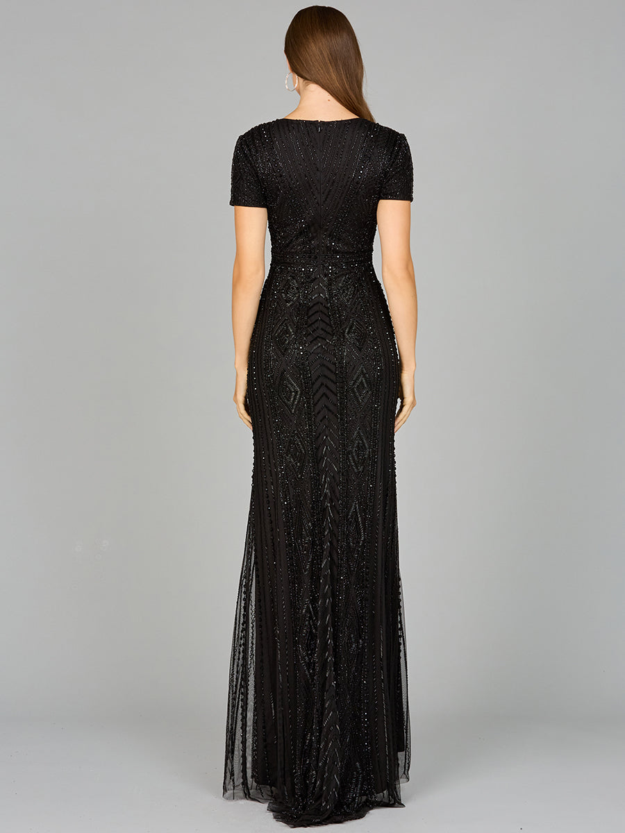 Lara Dresses 29606 Fitted Formal Long Mother of the Bride Mermaid Dress