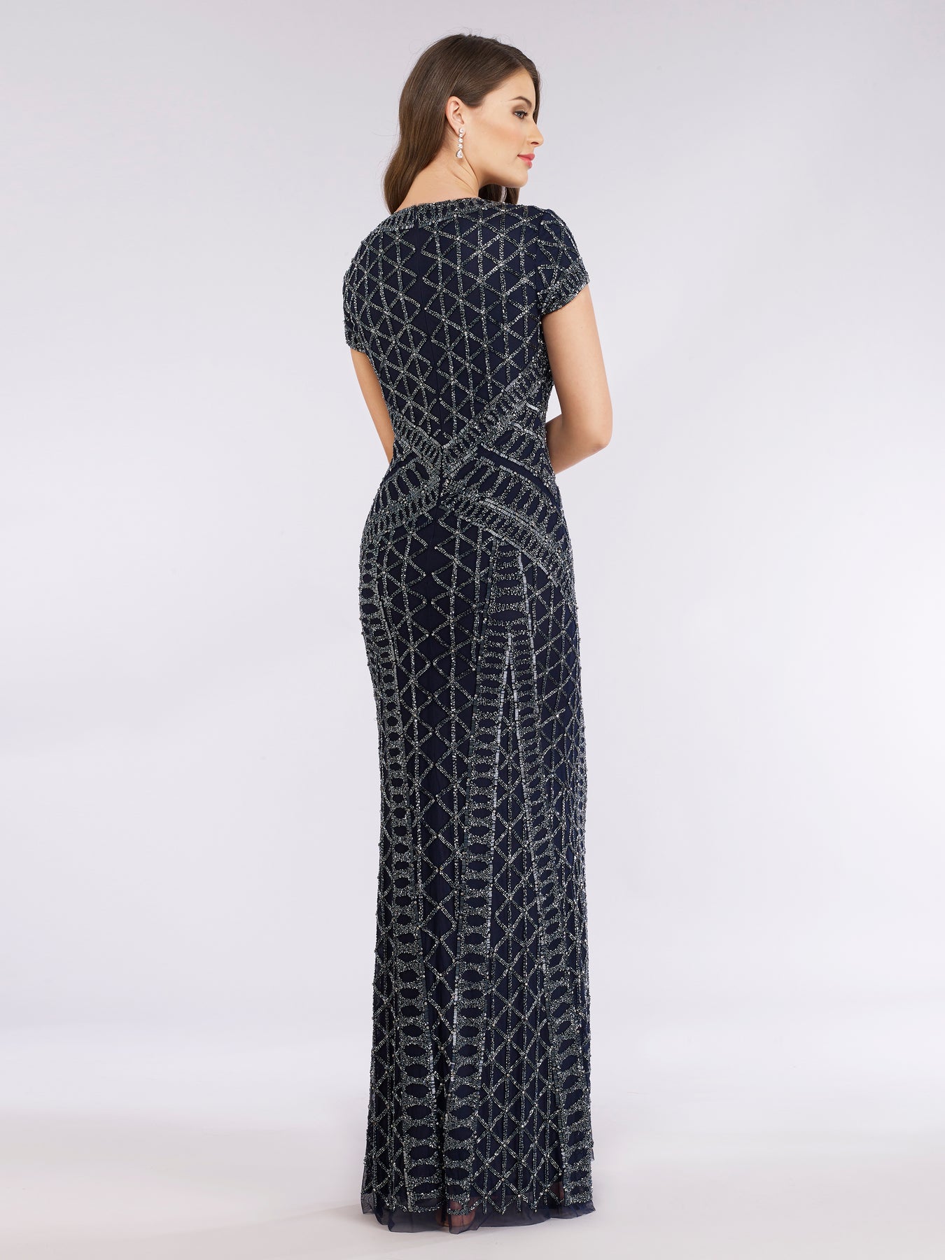 Lara Dresses 29746 Beaded Long Formal Mother of the Bride Dress