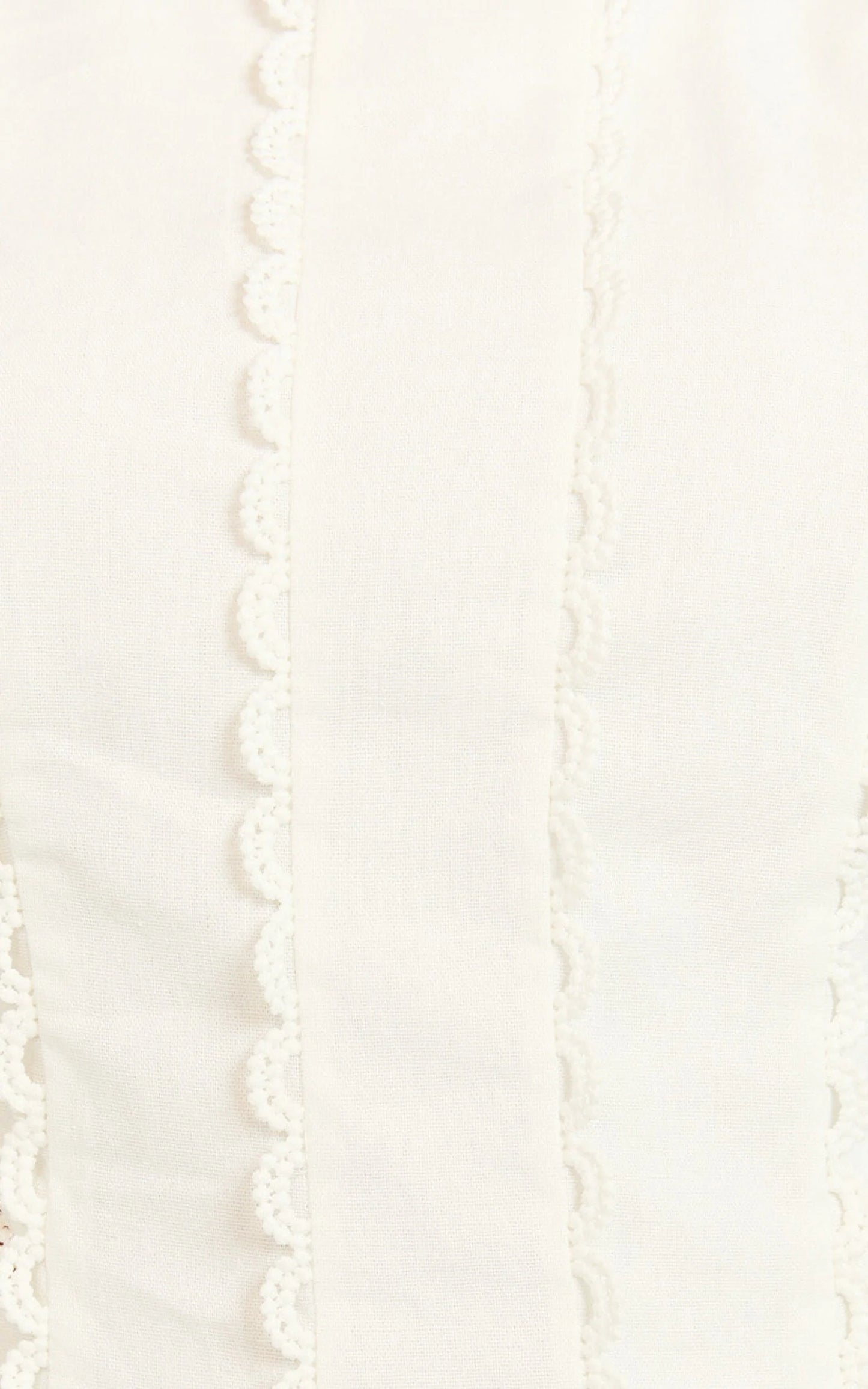 Laila Mini Linen Blend Dress - High Neck Side Cut Out Puff Sleeve Straight Dress in Off White