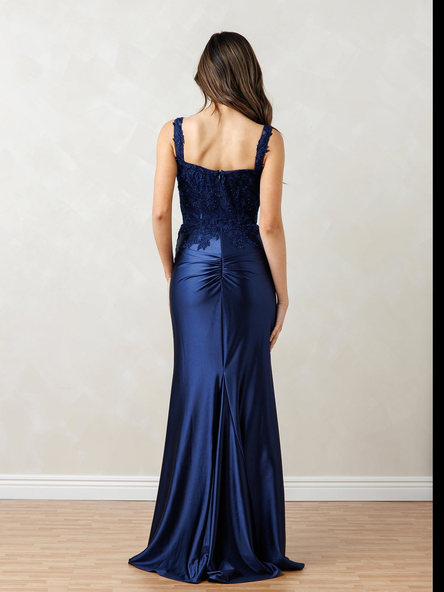 Eva Fashion 5298 Long Evening Formal Floral Lace Dress