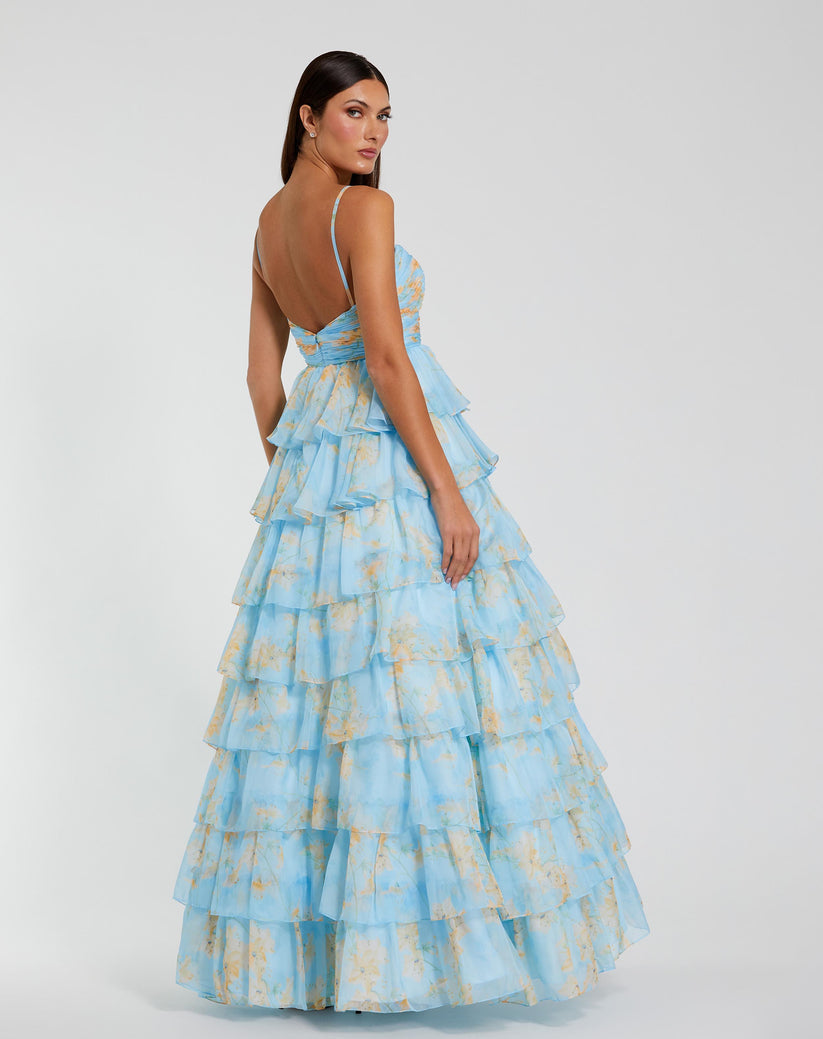 Long Spaghetti Strap Prom Gown Spaghetti Straps Mac Duggal 67966