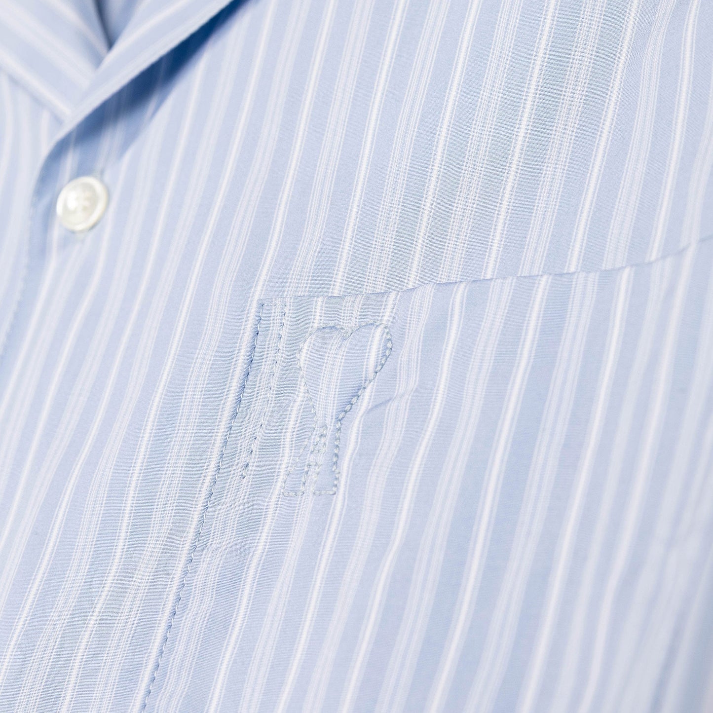 AMI Paris Short Sleeve Ami De Coeur Boxy Shirt