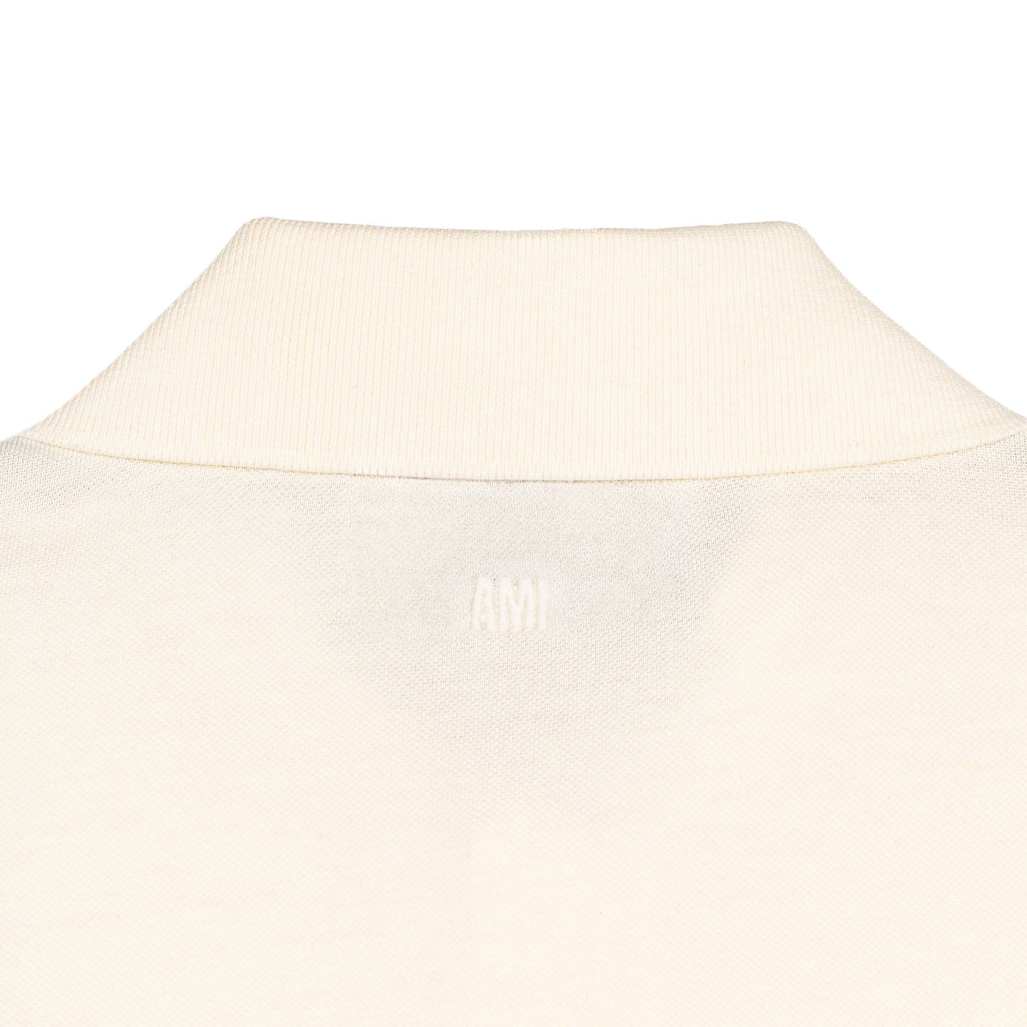 AMI Paris Ami De Coeur Knitted Patch Polo