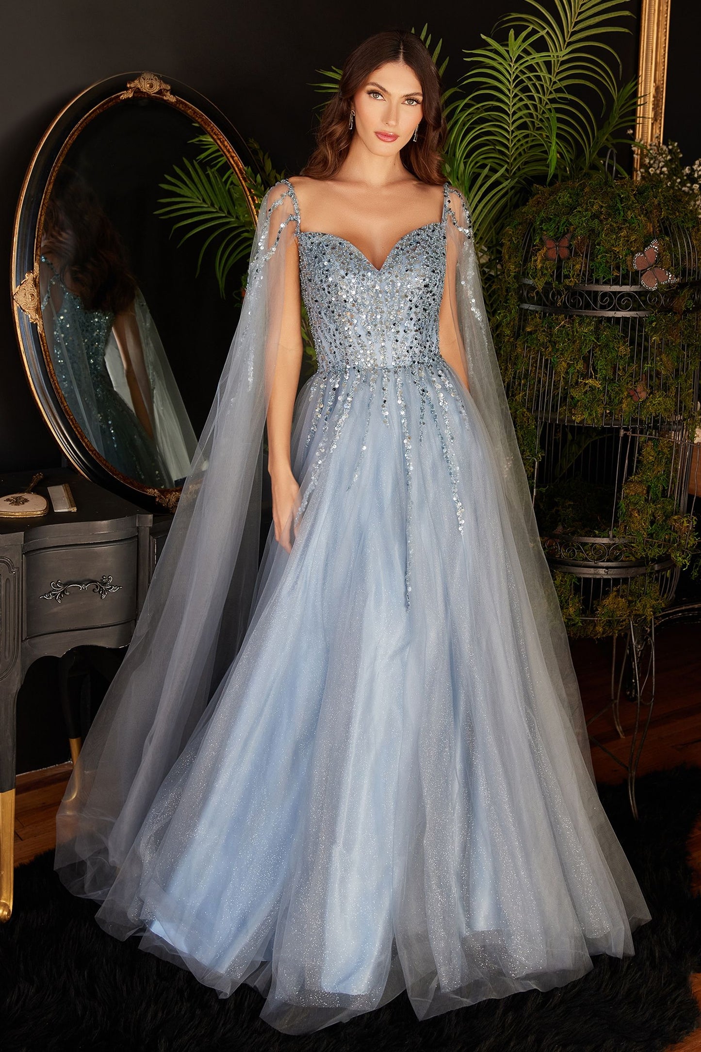 LaDivine CD0204 Strapless Prom Dress