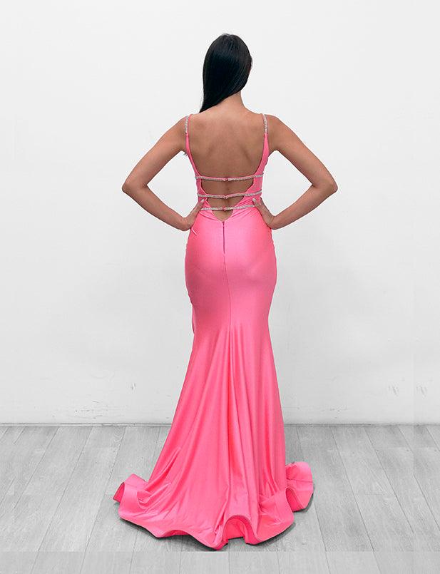 Jessica Angel Long Formal Fitted Prom Dress 930
