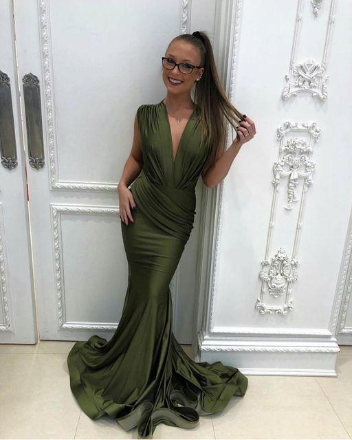 Jessica Angel Sleeveless Mermaid Long Formal Dress 727R