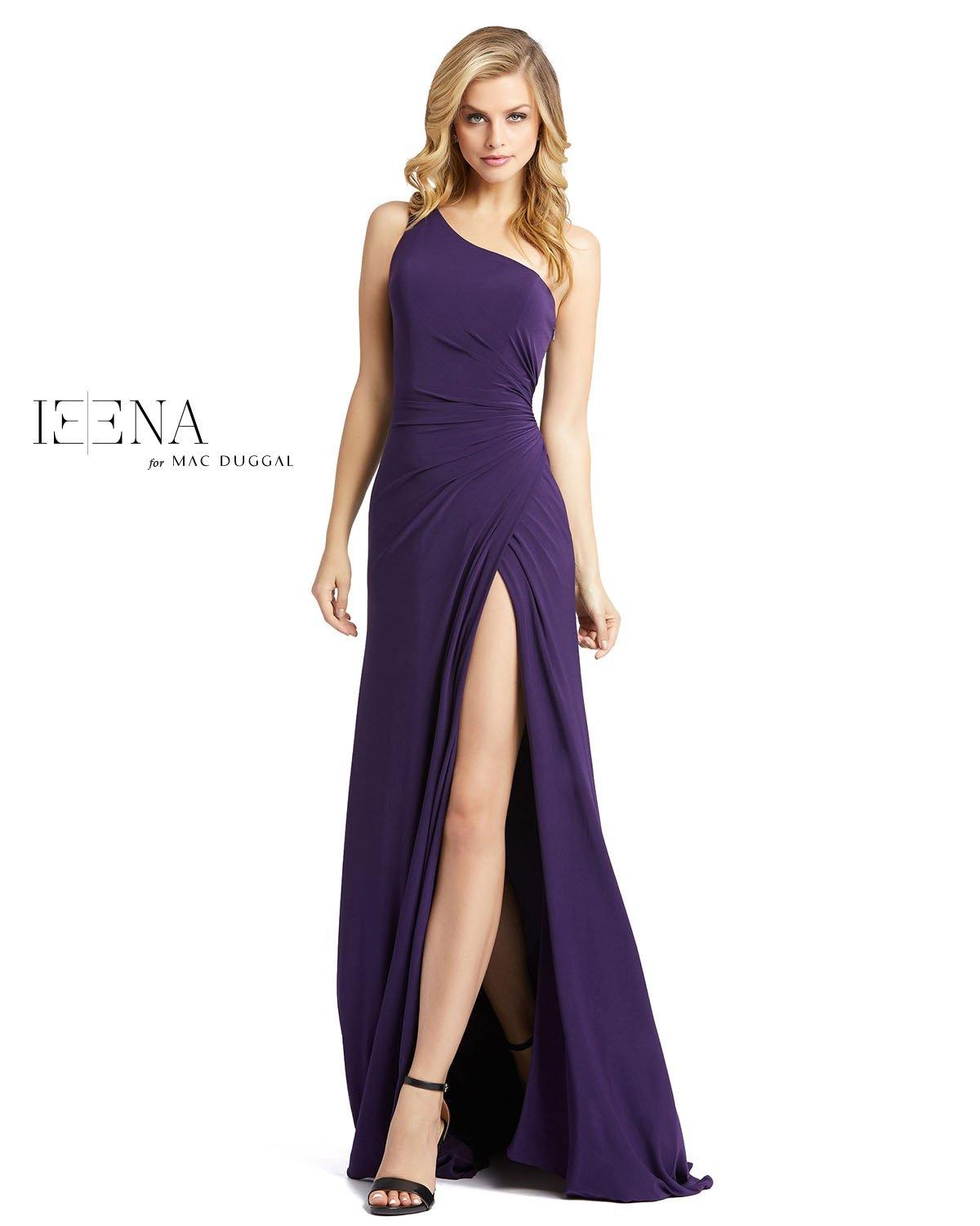 Formal One Shoulder Long Dress One Shoulder Detail Mac Duggal 26163