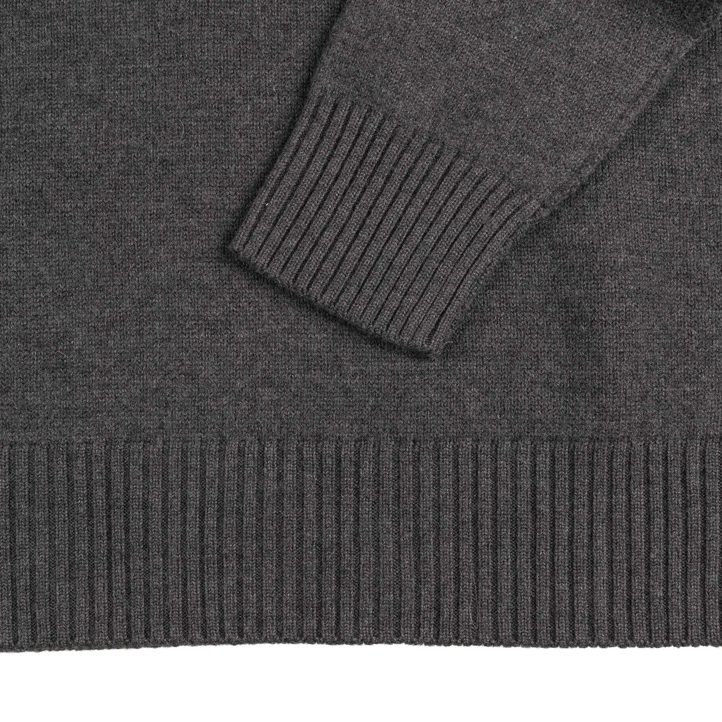 AMI Paris Ami De Coeur Funnel Neck Wool Sweater