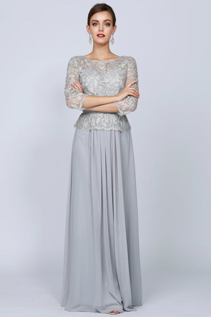 Juliet 634 Beaded Formal Long Mother of the Bride Dress