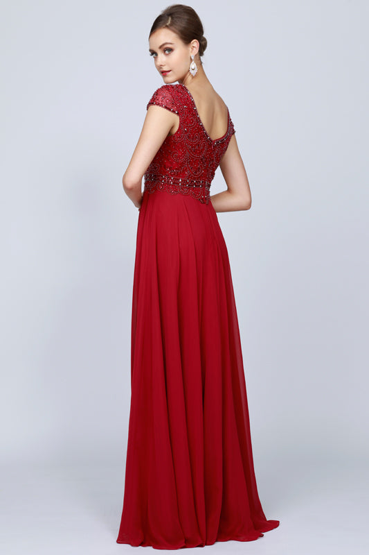 Juliet 657 Long Formal Evening A Line Dress