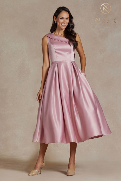 Long One Shoulder Formal Dress JE931
