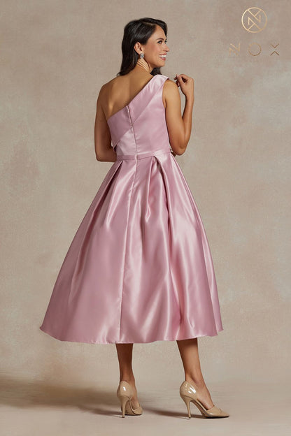 Long One Shoulder Formal Dress JE931