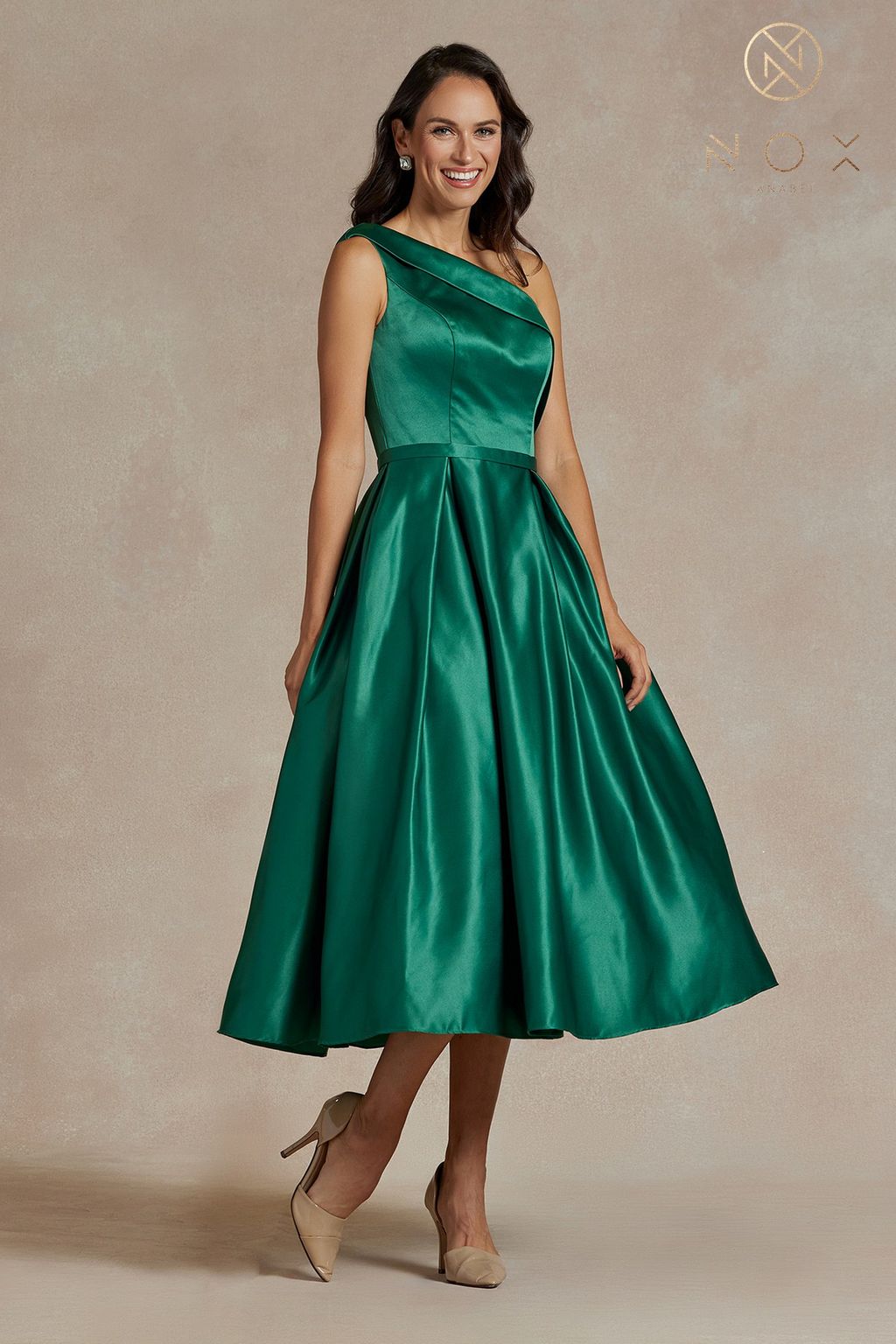 Long One Shoulder Formal Dress JE931
