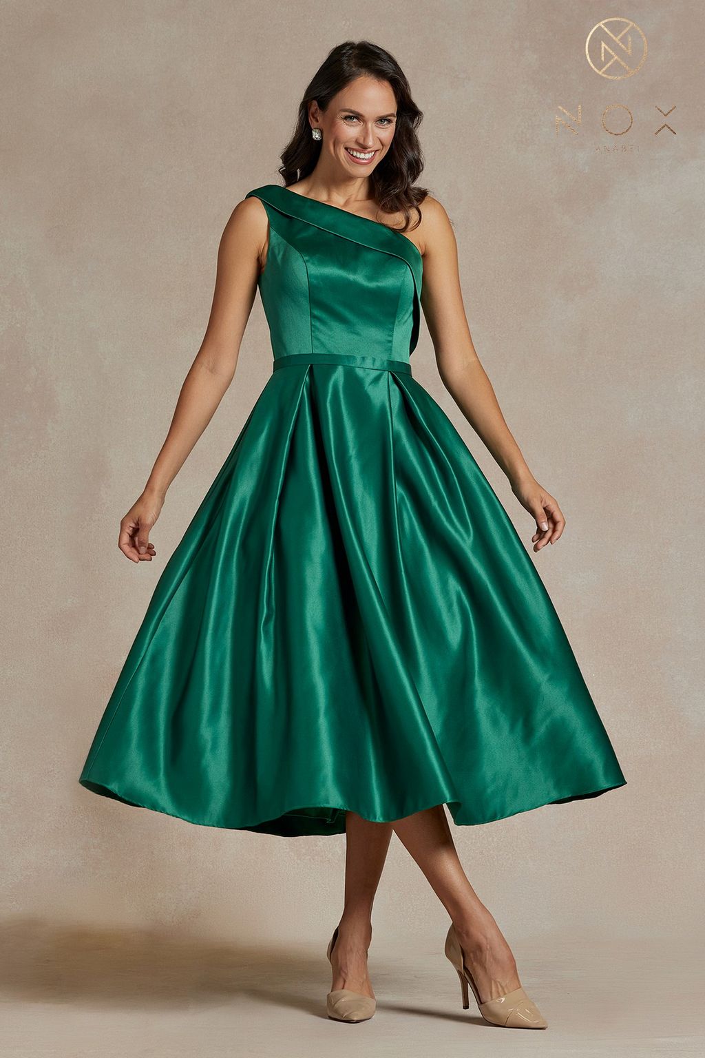 Long One Shoulder Formal Dress JE931