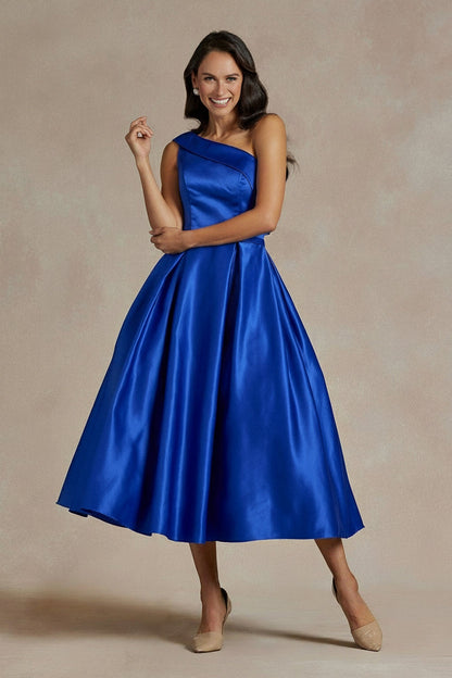 Long One Shoulder Formal Dress JE931
