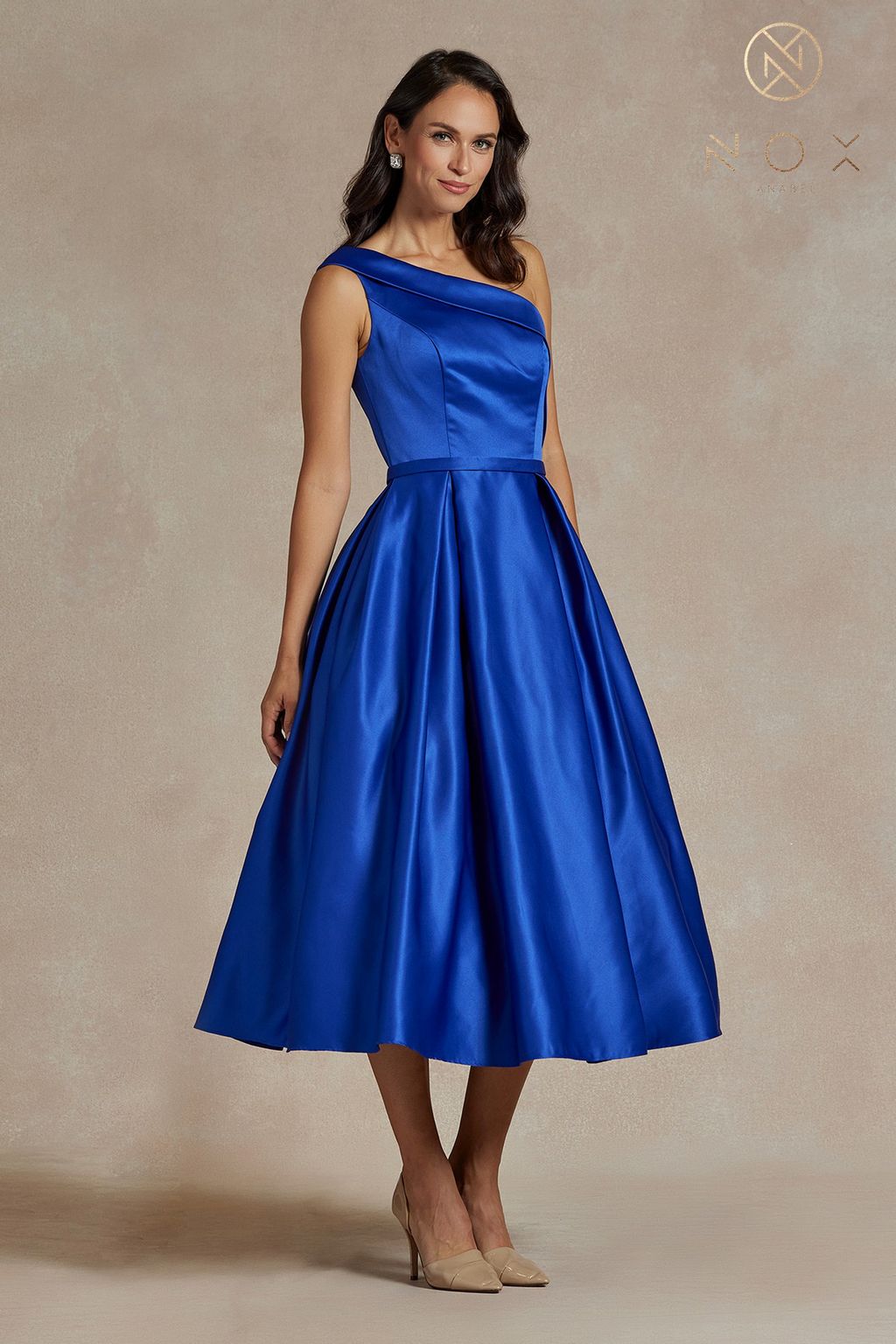 Long One Shoulder Formal Dress JE931