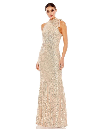 Prom Long Halter Formal Dress Halter Neckline Mac Duggal 11280