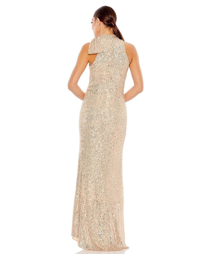 Prom Long Halter Formal Dress Halter Neckline Mac Duggal 11280