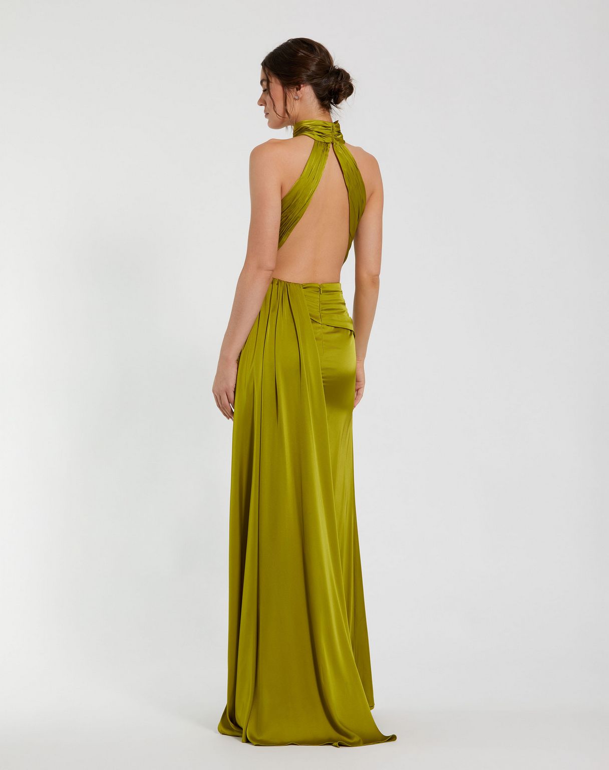 Prom Formal High Halter Long Dress High Halter Prom Formal Mac Duggal 11642