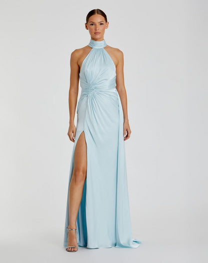 Prom Formal High Halter Long Dress High Halter Prom Formal Mac Duggal 11642