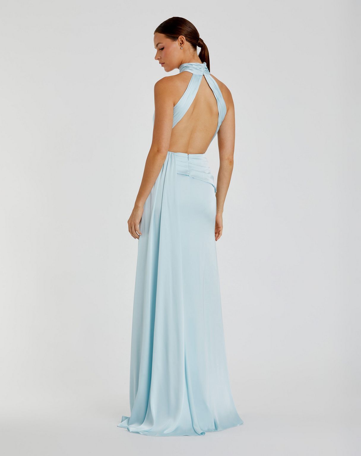 Prom Formal High Halter Long Dress High Halter Prom Formal Mac Duggal 11642