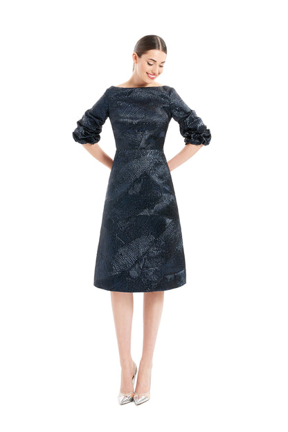 Alexander By Daymor 1654F22 Short Beaded A Line Knee Length Cocktail Dress