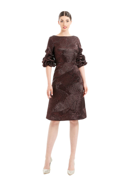 Alexander By Daymor 1654F22 Short Beaded A Line Knee Length Cocktail Dress