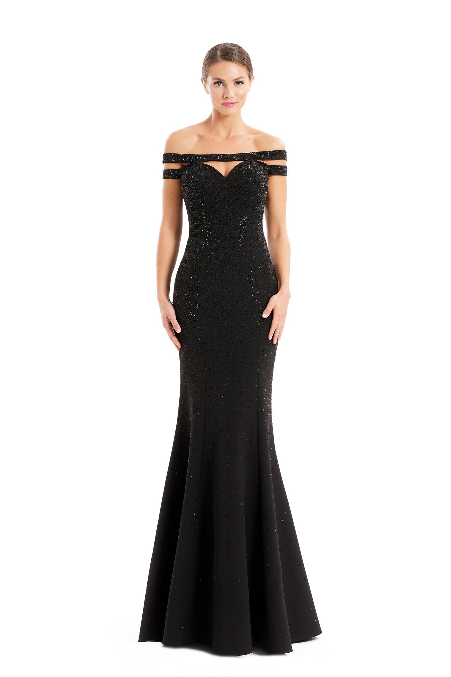 Alexander By Daymor1679F22 Mermaid Long Formal Beaded Evening Dress