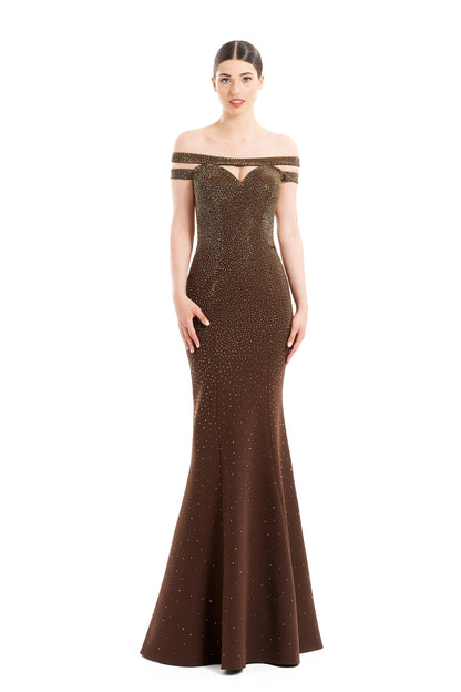 Alexander By Daymor1679F22 Mermaid Long Formal Beaded Evening Dress