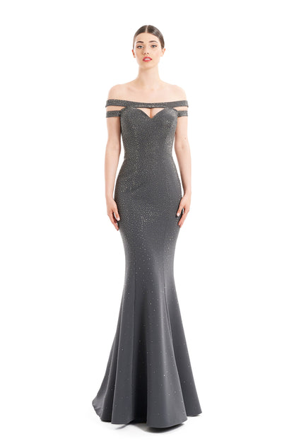 Alexander By Daymor1679F22 Mermaid Long Formal Beaded Evening Dress