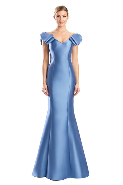 Alexander by Daymor 1773S23 Long Applique Formal Mermaid Evening Dress