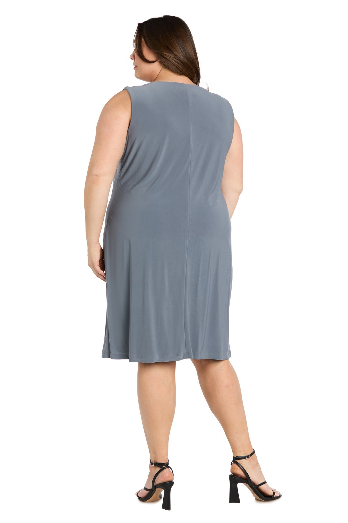 Plus Size Short Jacket Dress Mother of the Bride R&M Richards 1827W