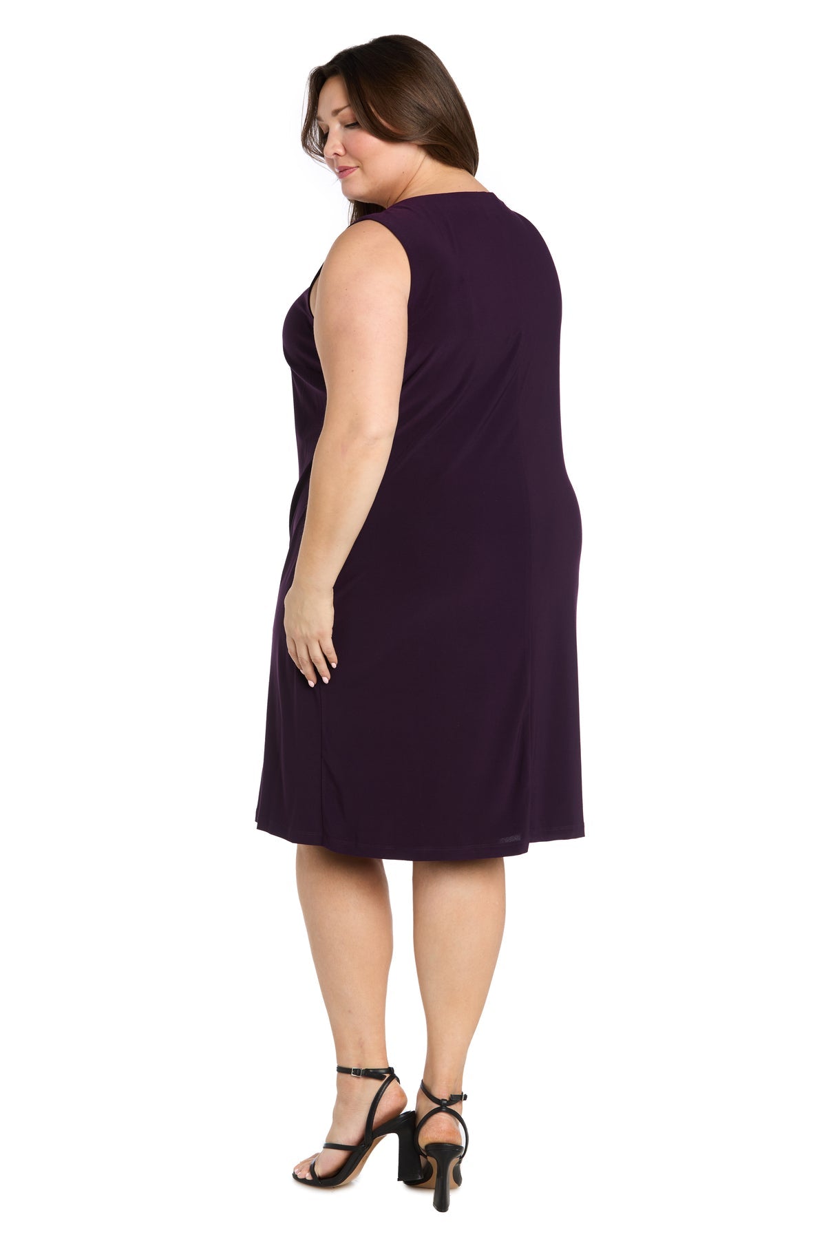 Plus Size Short Jacket Dress Mother of the Bride R&M Richards 1827W
