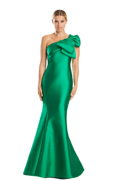 Alexander by Daymor 1850F23 Mermaid Long Formal Pleated Evening Dress