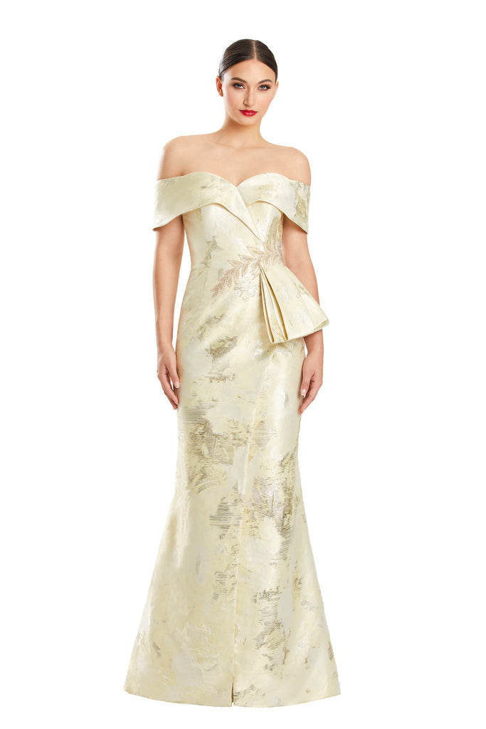 Alexander by Daymor 1852F23 Long Formal Mermaid Evening Beaded Dress