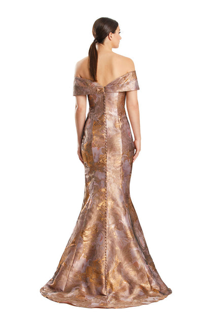 Alexander by Daymor 1852F23 Long Formal Mermaid Evening Beaded Dress