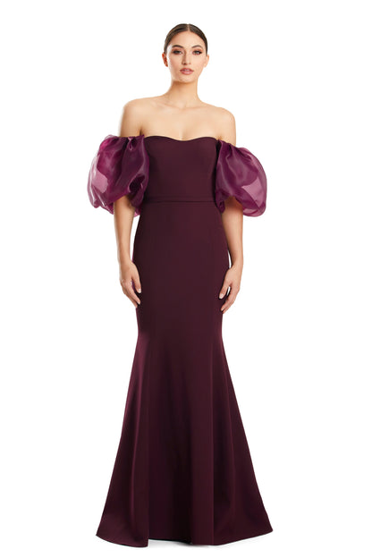 Alexander by Daymor 1870F23 Beaded Long Formal Fitted Evening Dress