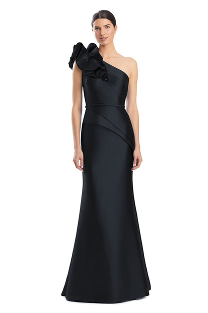 Alexander by Daymor 1951S24 Long Mermaid Formal Ruffled Evening Dress