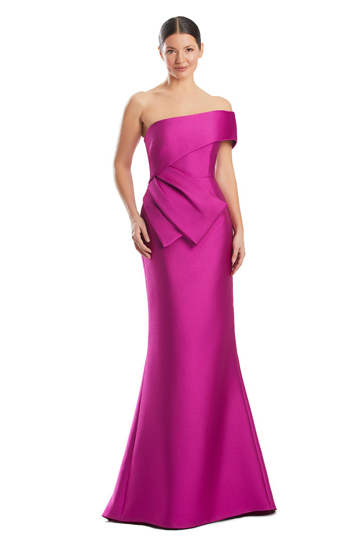 Alexander by Daymor 1966S24 Mermaid Long Formal Peplum Evening Dress