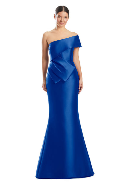 Alexander by Daymor 1966S24 Mermaid Long Formal Peplum Evening Dress