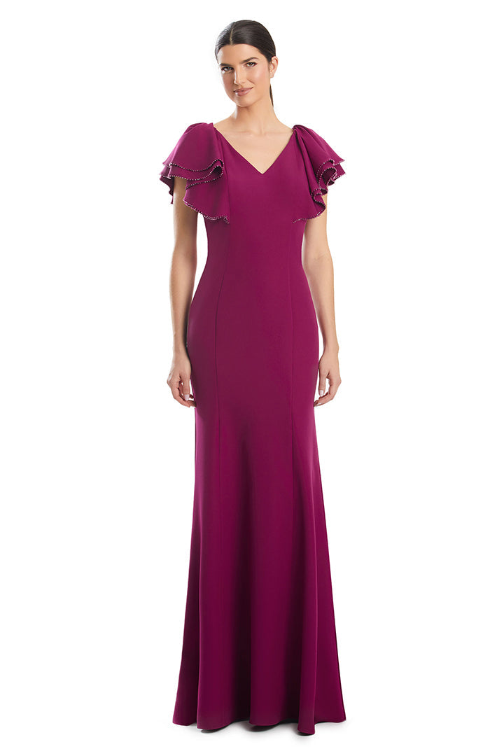 Alexander by Daymor 1968S24 Long Mother of the Bride Formal Beaded Dress