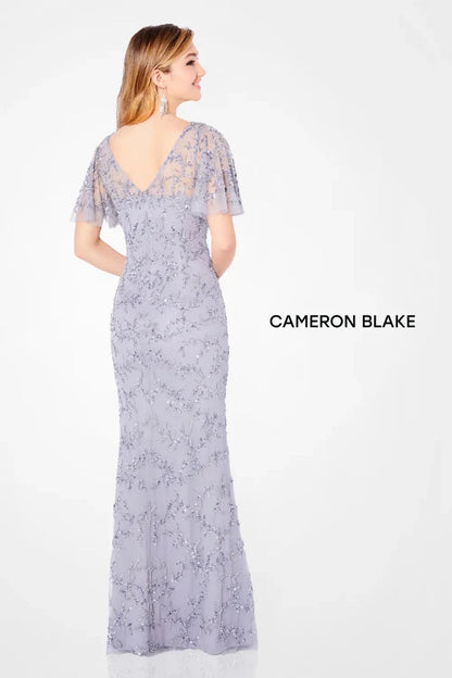 Cameron Blake 221681 Beaded Long Mother of the Bride Formal Dress
