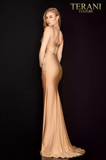 Terani Couture 2011P1061 Long Formal Prom Gown