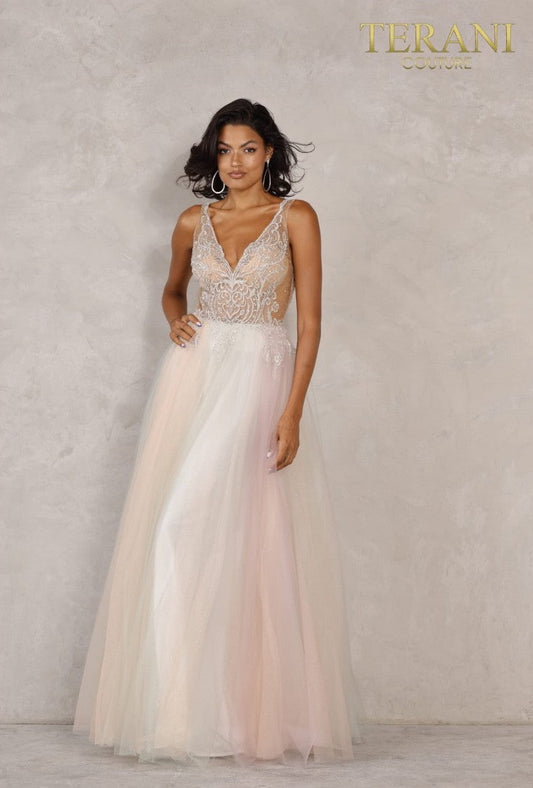 Terani Couture 2011P1012 Long Prom Formal Dress
