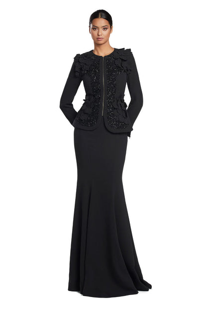 Alexander by Daymor 2040-44F24 Long Sleeve Mother of the Bride Formal Dress