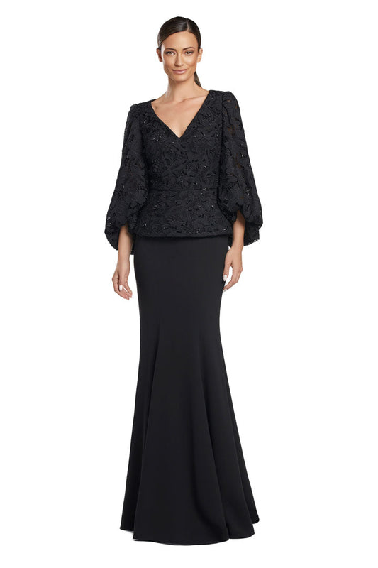 Alexander by Daymor 2042-44F24 Mother of the bride Long Formal Lace Dress