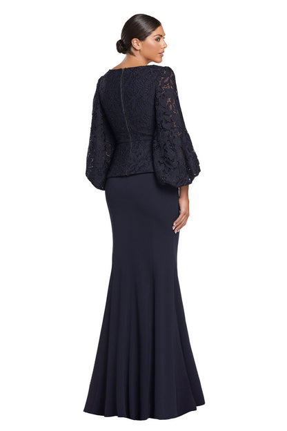 Alexander by Daymor 2042-44F24 Mother of the bride Long Formal Lace Dress