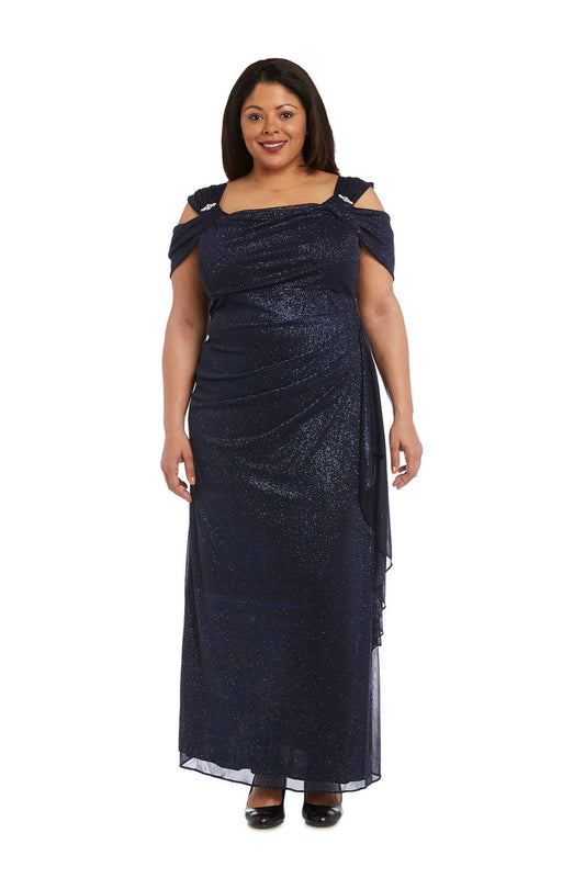 Long Plus Size Dress Formal Evening R&M Richards 2061W